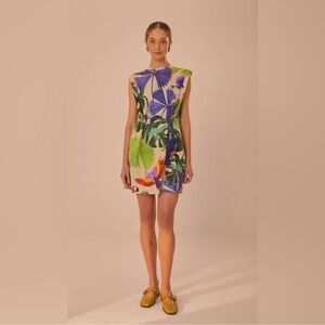 🆕 FARM RIO | Macaw Jungle T-Shirt Dress